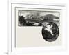 Montreal from St. Helen's Island (Top), the Island Park (Bottom), Canada, Nineteenth Century-null-Framed Giclee Print