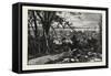 Montreal from the Mountain, Canada, Nineteenth Century-null-Framed Stretched Canvas