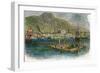 Montreal from the St Lawrence River, Quebec, Canada, C1880-null-Framed Giclee Print