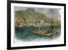Montreal from the St Lawrence River, Quebec, Canada, C1880-null-Framed Giclee Print