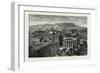 Montreal, from the Towers of Notre Dame, Overlooking the Place D'Armes, Canada, Nineteenth Century-null-Framed Giclee Print