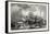 Montreal Harbour, Canada, Nineteenth Century-null-Framed Stretched Canvas