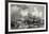 Montreal Harbour, Canada, Nineteenth Century-null-Framed Giclee Print