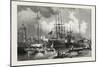 Montreal Harbour, Canada, Nineteenth Century-null-Mounted Giclee Print