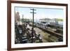 Montreal Harbour, Montreal, Canada, C1900s-null-Framed Giclee Print
