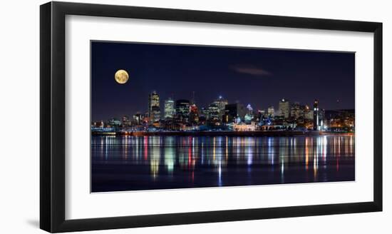 Montreal Night-YuppiDu-Framed Art Print