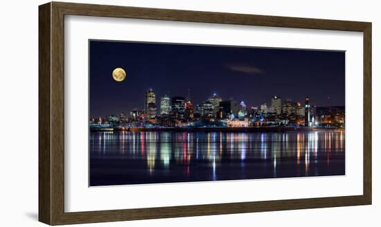 Montreal Night-YuppiDu-Framed Art Print