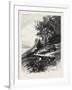 Montreal, Old Battery, St. Helen's Island, Canada, Nineteenth Century-null-Framed Giclee Print