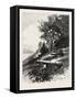 Montreal, Old Battery, St. Helen's Island, Canada, Nineteenth Century-null-Framed Stretched Canvas