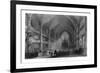 Montreal, Quebec, Canada, Interior View of the Cathedral, Church Scene-Lantern Press-Framed Art Print