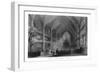 Montreal, Quebec, Canada, Interior View of the Cathedral, Church Scene-Lantern Press-Framed Art Print