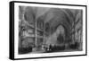 Montreal, Quebec, Canada, Interior View of the Cathedral, Church Scene-Lantern Press-Framed Stretched Canvas