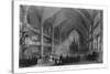 Montreal, Quebec, Canada, Interior View of the Cathedral, Church Scene-Lantern Press-Stretched Canvas