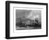 Montreal, Quebec, Canada, View of the City from the St. Lawrence River-Lantern Press-Framed Art Print