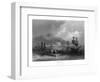 Montreal, Quebec, Canada, View of the City from the St. Lawrence River-Lantern Press-Framed Art Print