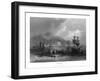 Montreal, Quebec, Canada, View of the City from the St. Lawrence River-Lantern Press-Framed Art Print