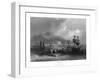 Montreal, Quebec, Canada, View of the City from the St. Lawrence River-Lantern Press-Framed Art Print