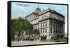 Montreal, Quebec - Court House Exterior-Lantern Press-Framed Stretched Canvas