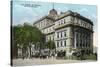 Montreal, Quebec - Court House Exterior-Lantern Press-Stretched Canvas