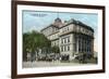 Montreal, Quebec - Court House Exterior-Lantern Press-Framed Art Print