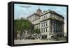 Montreal, Quebec - Court House Exterior-Lantern Press-Framed Stretched Canvas