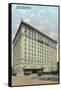 Montreal, Quebec - Ritz-Carlton Hotel Exterior-Lantern Press-Framed Stretched Canvas