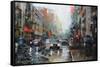 Montreal Rain-Mark Lague-Framed Stretched Canvas