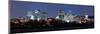 Montreal River Panorama atDusk-null-Mounted Art Print