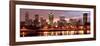 Montreal Skyline at Dusk, Quebec, Canada-Vlad Ghiea-Framed Art Print