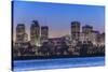 Montreal Skyline-Rob Tilley-Stretched Canvas