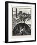 Montreal, Steamer Passing Locks, and Unloading Ships by Electric Light, Canada, Nineteenth Century-null-Framed Giclee Print