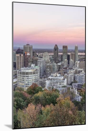 Montreal Sunset-Rob Tilley-Mounted Photographic Print