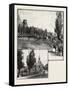 Montreal, the Champ De Mars, Canada, Nineteenth Century-null-Framed Stretched Canvas