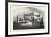 Montreal, the Longueuil Ferry, Canada, Nineteenth Century-null-Framed Giclee Print