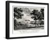 Montreal, the Seat of Lord Amherst, 1777-William Watts-Framed Giclee Print