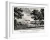 Montreal, the Seat of Lord Amherst, 1777-William Watts-Framed Giclee Print