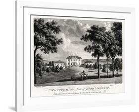 Montreal, the Seat of Lord Amherst, 1777-William Watts-Framed Giclee Print