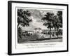 Montreal, the Seat of Lord Amherst, 1777-William Watts-Framed Giclee Print