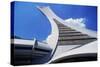 Montreal Tower, Detail from Olympic Stadium-null-Stretched Canvas