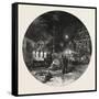 Montreal, Transferring Freight by Electric Light, Canada, Nineteenth Century-null-Framed Stretched Canvas