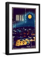 Montreal Trio II-null-Framed Art Print