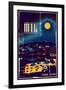 Montreal Trio II-Pascal Normand-Framed Art Print