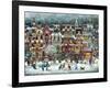 Montreal Winter-Bill Bell-Framed Giclee Print