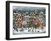 Montreal Winter-Bill Bell-Framed Giclee Print