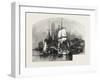 Montreal, Wood Barges, Canada, Nineteenth Century-null-Framed Giclee Print