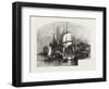 Montreal, Wood Barges, Canada, Nineteenth Century-null-Framed Giclee Print