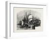 Montreal, Wood Barges, Canada, Nineteenth Century-null-Framed Giclee Print