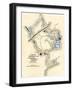 Montresor's Map of Inland Maine, Used for Arnold's March to Quebec, 1775-null-Framed Premium Giclee Print