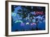 Montreux During the Jazz Festival, Lake Geneva, Vaud, Switzerland-Jon Arnold-Framed Photographic Print