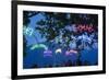 Montreux During the Jazz Festival, Lake Geneva, Vaud, Switzerland-Jon Arnold-Framed Photographic Print